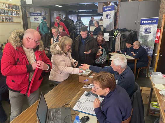 Veel volk voor Vriezemantocht - Beringen