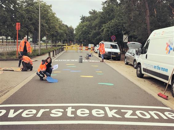 Veilige en vrolijke oversteekplaats - Lommel