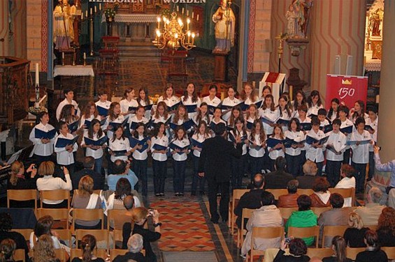 Verbroederingsconcert in de kerk - Hamont-Achel