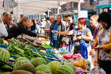 Verhuis markt Beringen door werken - Beringen