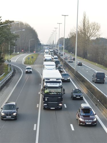 Verkeersdrukte bij start krokusvakantie - Beringen