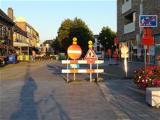 Verkeerssituatie Dorp/Markt tijdens de werken - Lommel