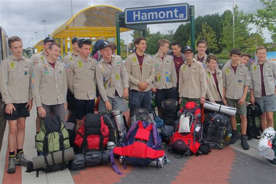 Verkenners op trekkamp - Hamont-Achel