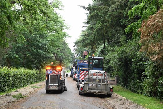 Verschillende straten afgesloten - Beringen