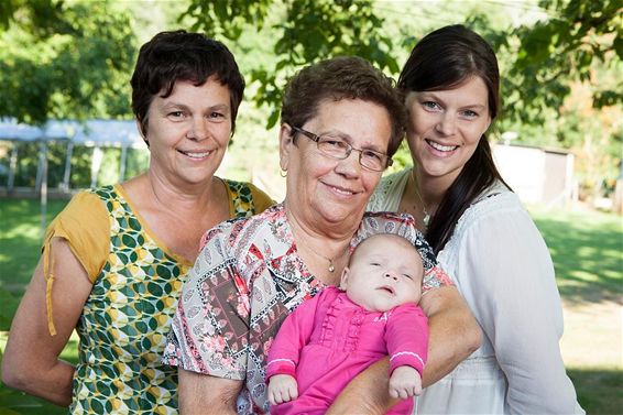 Vier generaties, met dank aan Imke - Overpelt