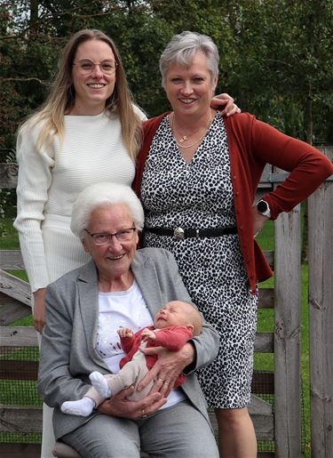 Vier generaties, met dank aan Rosie - Hamont-Achel