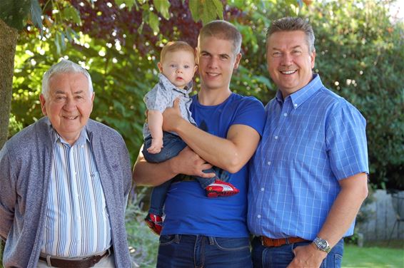 Vier generaties Palmans dankzij Aiden - Hamont-Achel