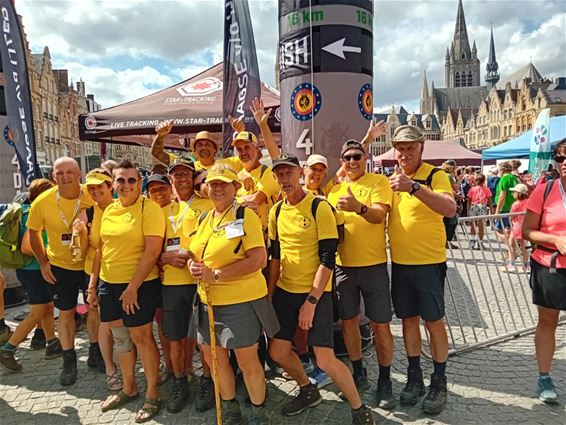 Vierdaagse van de IJzer kleurt een beetje Berings - Beringen