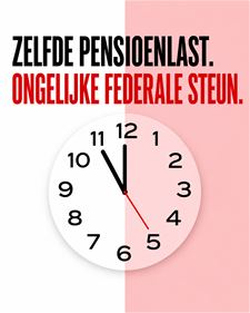 Vijf voor twaalf voor gelijke behandeling pensioen - Beringen & Leopoldsburg