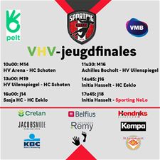 Vlaamse jeugdhandbalfinales in Dommelhof - Pelt