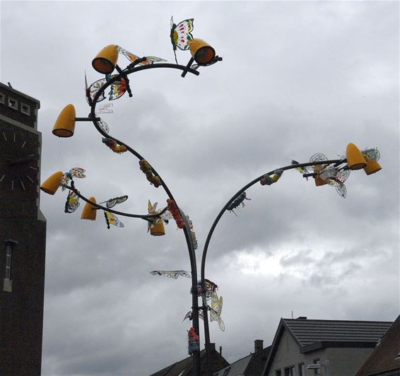 'Vlinderingen' op de Oude Markt - Overpelt