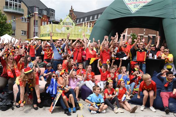 Voetbalfeest tijdens Beringen Beach - Beringen