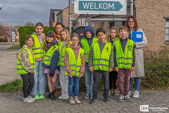 Voetgangersexamen basisschool Den Akker - Lommel