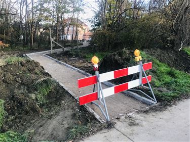 Voetpad naar terril - Beringen