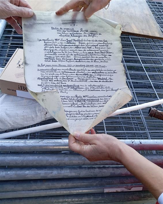 Vondst maakt afscheid een beetje zoeter - Hechtel-Eksel