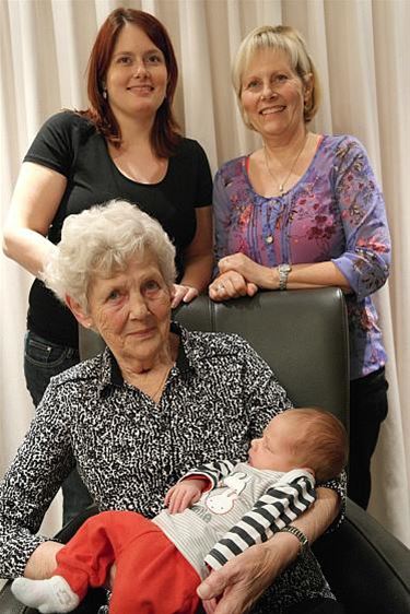 Voor de derde keer vier generaties - Hamont-Achel