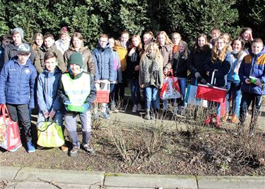 Vormelingen Koersel bezoeken Sint-Vincentius - Beringen