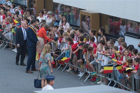 Vorstenpaar enthousiast onthaald - Beringen