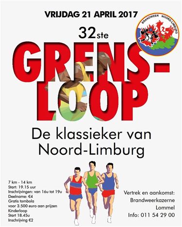 Vrijdag grensloop van de brandweer - Lommel