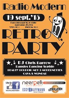 Zaterdagavond retro-party van Radio Modern - Neerpelt