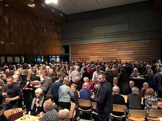 Vrijwilligers Oudsbergen op nieuwjaarsreceptie - Meeuwen-Gruitrode