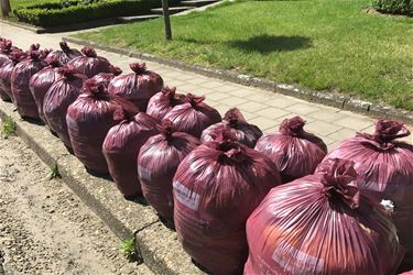 Nog geen vuilniszakken op het containerpark - Beringen