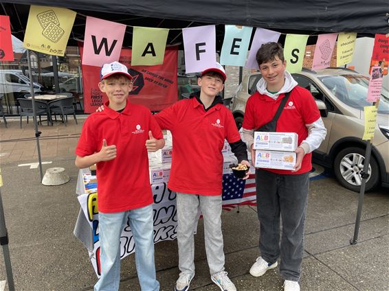 Wafels om reis te kunnen betalen - Beringen
