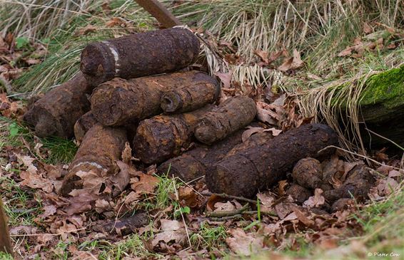 Wandelaars vinden oorlogsmunitie - Lommel