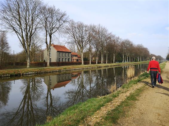 Wandelen aan de Blauwe Kei - Lommel