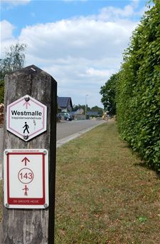 Wandelroutes onderbroken - Hamont-Achel