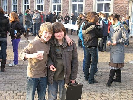 Warme chocomelk na het rapport - Hamont-Achel