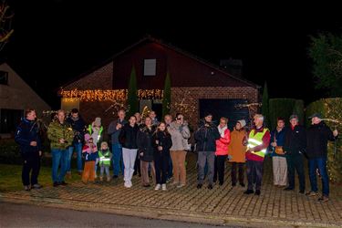 Warme kerstsfeer in de Bezemstraat - Lommel