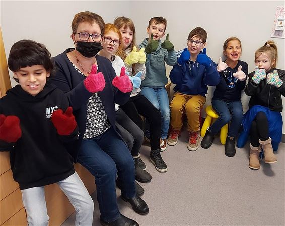 Warme wantjes voor koude handjes - Peer