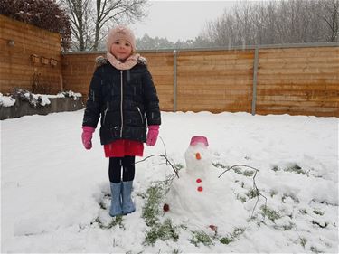 Wat een leuke sneeuwpop! - Beringen