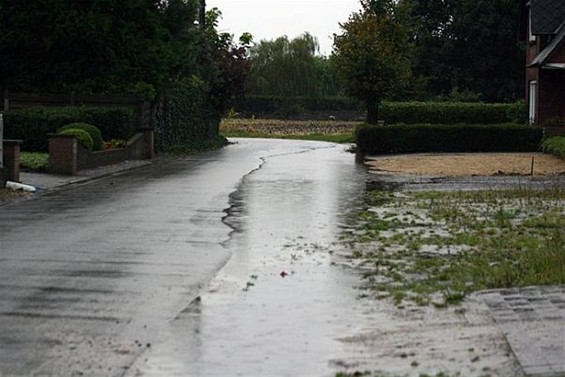 Water in de Kattestraat - Overpelt