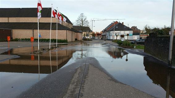 Waterlek in de Groenstraat - Hamont-Achel