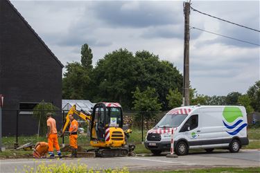 Waterlek in Stal - Beringen