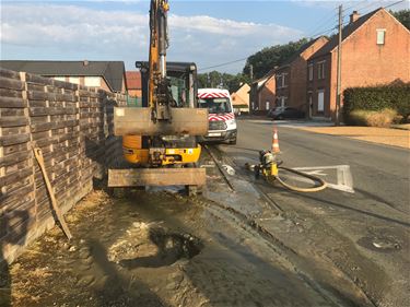 Waterlek in Tervantstraat - Beringen