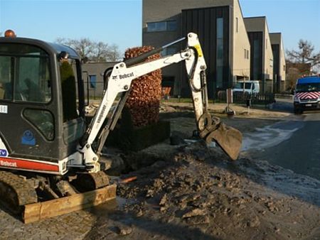 Waterlek in Vrenenstraat - Overpelt