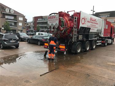 Wateroverlast in Paal - Beringen