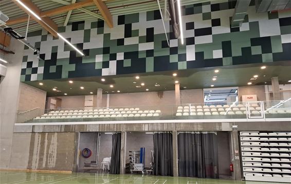 Waterschade in sporthal De Duin - Oudsbergen