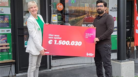 We hebben er een miljonair bij in Pelt - Pelt