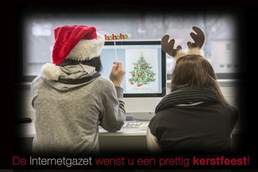 We wensen u een zalige Kerstmis