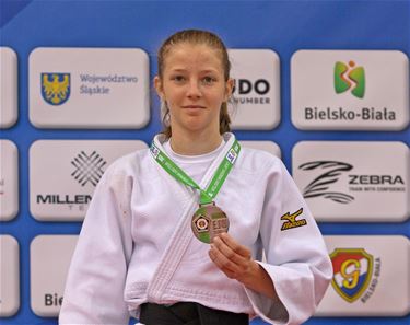 Wederom brons voor judoka Fenne Peeters - Hamont-Achel