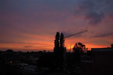 Weer een mooie zonsondergang - Beringen