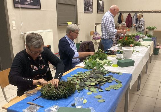 Weer lessen bloemschikken bij Tuinhier - Bocholt