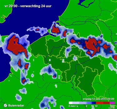 Weersverwachting: code oranje in Limburg vandaag - Lommel
