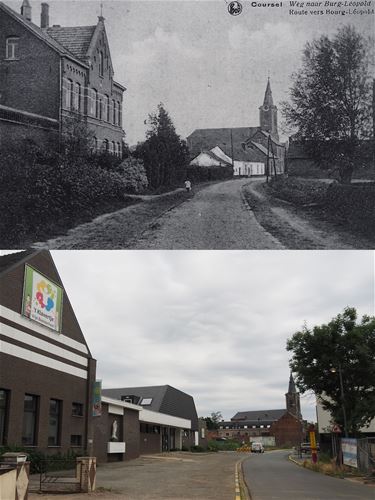 Weg naar Bourg-Leopold - Beringen