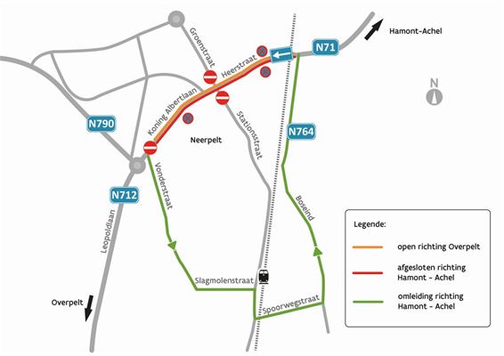 Wegeniswerken Koning Albertlaan en Heerstraat - Pelt