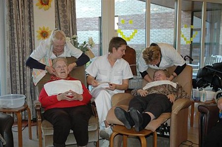 Wellness voor de rusthuisbewoners - Neerpelt